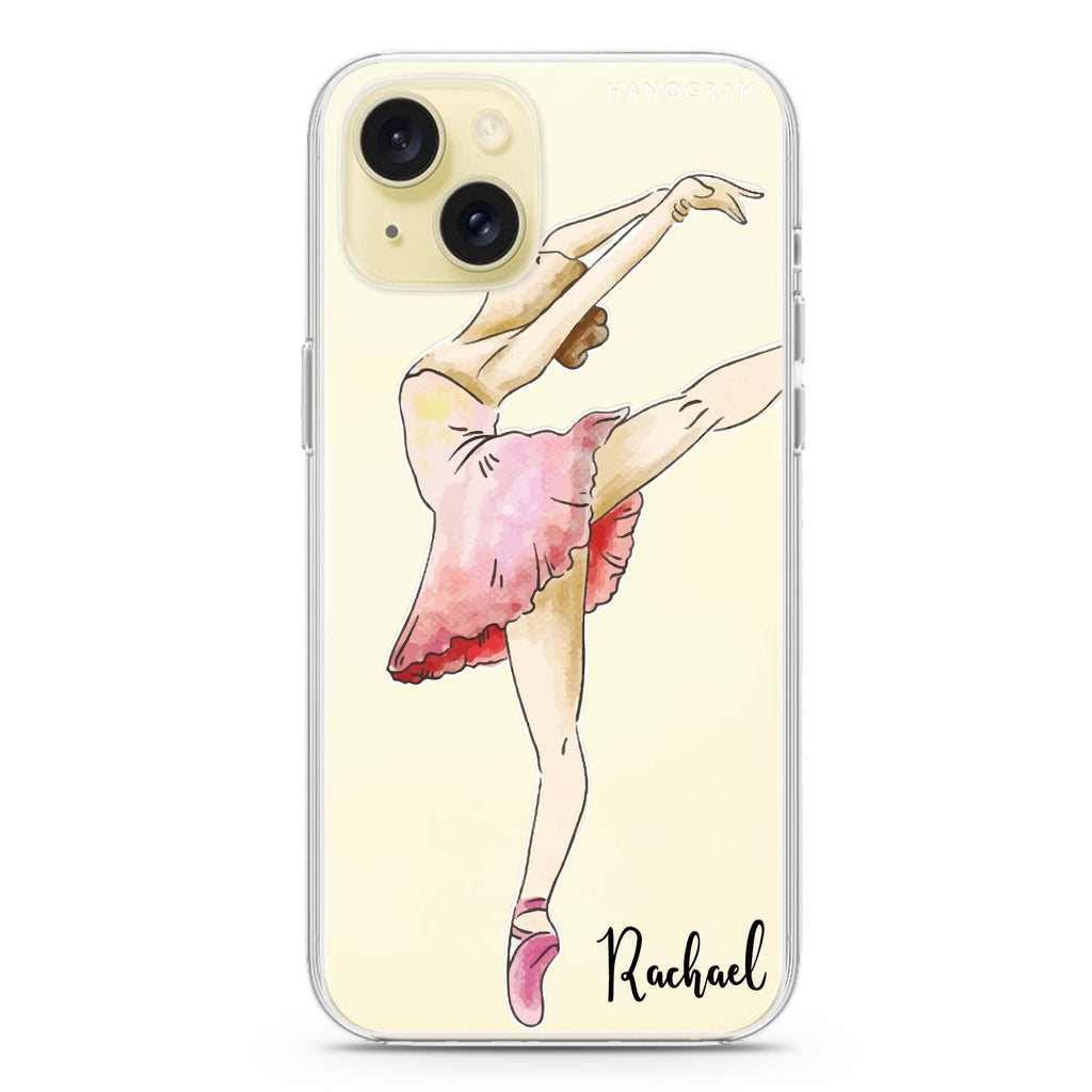 Ballet Girl iPhone 15 水晶透明保護殼