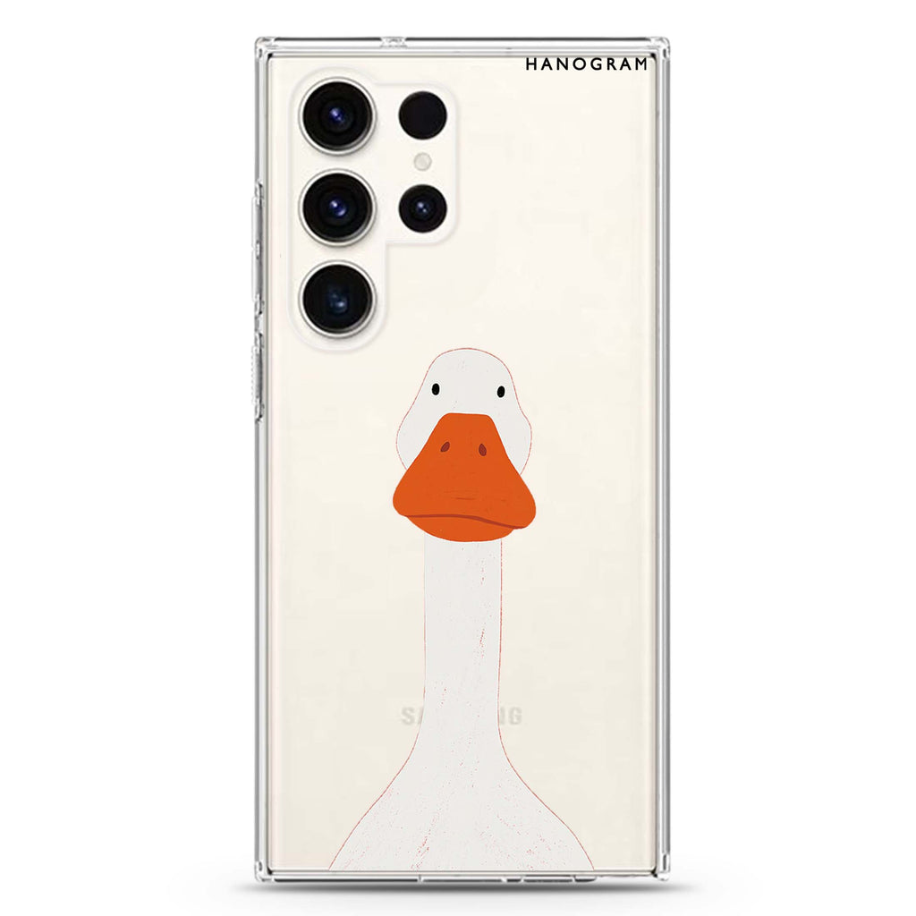 Hello Longneck Samsung Galaxy 水晶透明保護殼