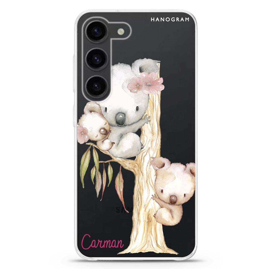 Koala Samsung Galaxy 水晶透明保護殼