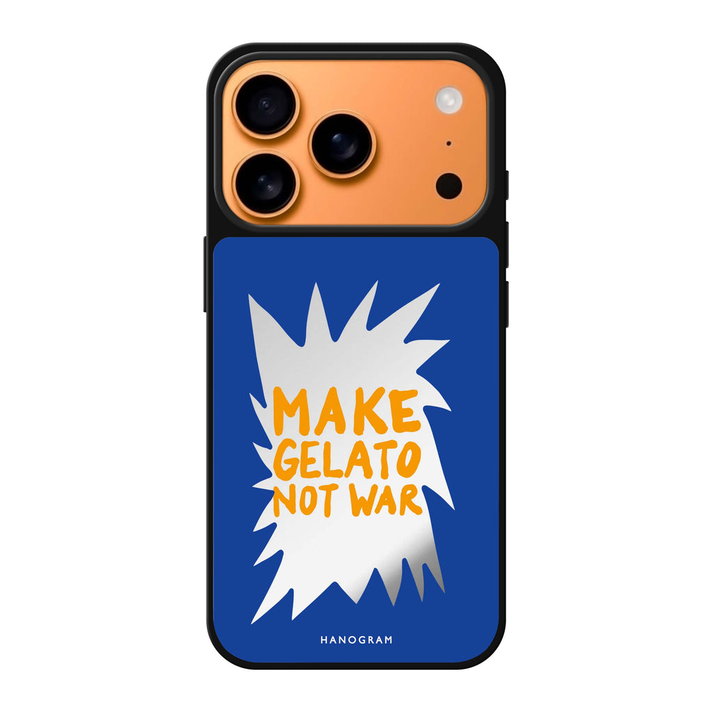 Make Gelato Not War 美食 iPhone 17 Pro Max 鏡面手機殼主圖