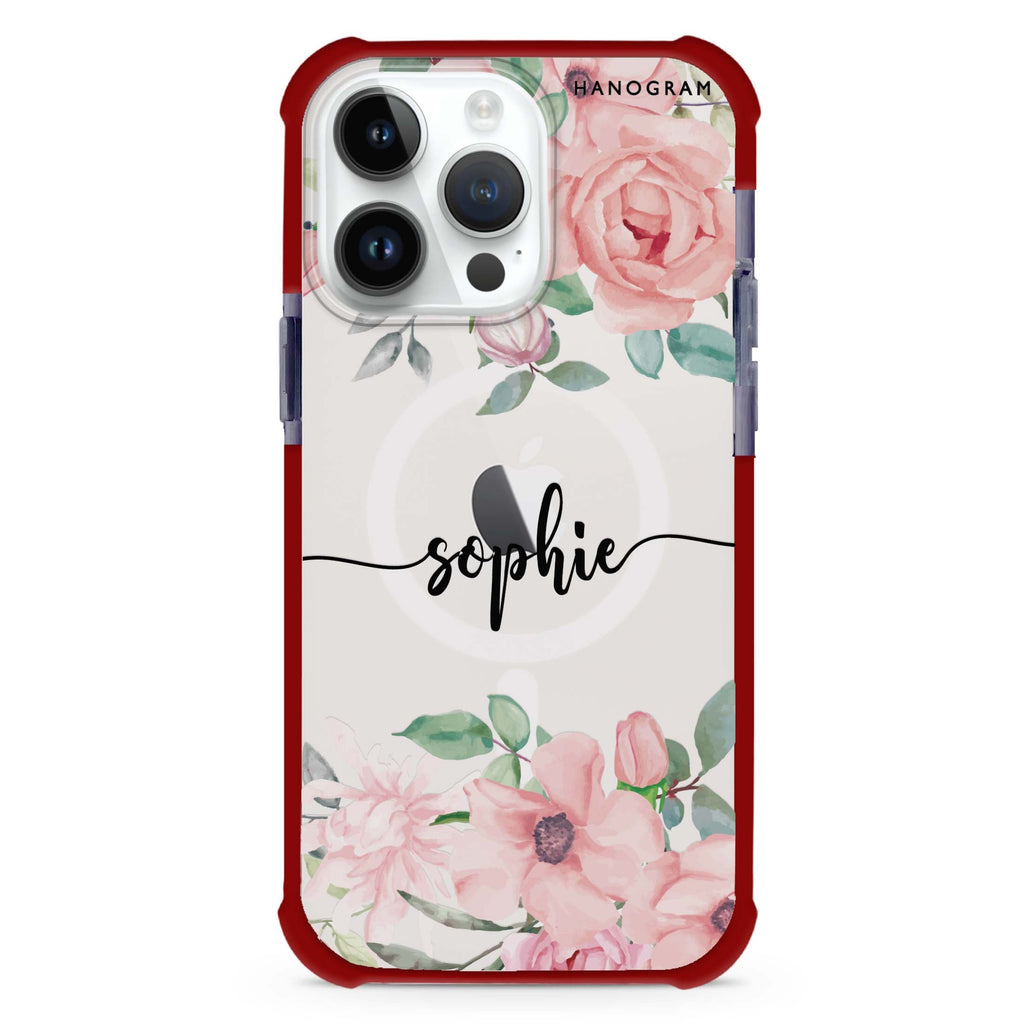 Forever Love Rose iPhone Magsafe 兼容超強防摔保護殼