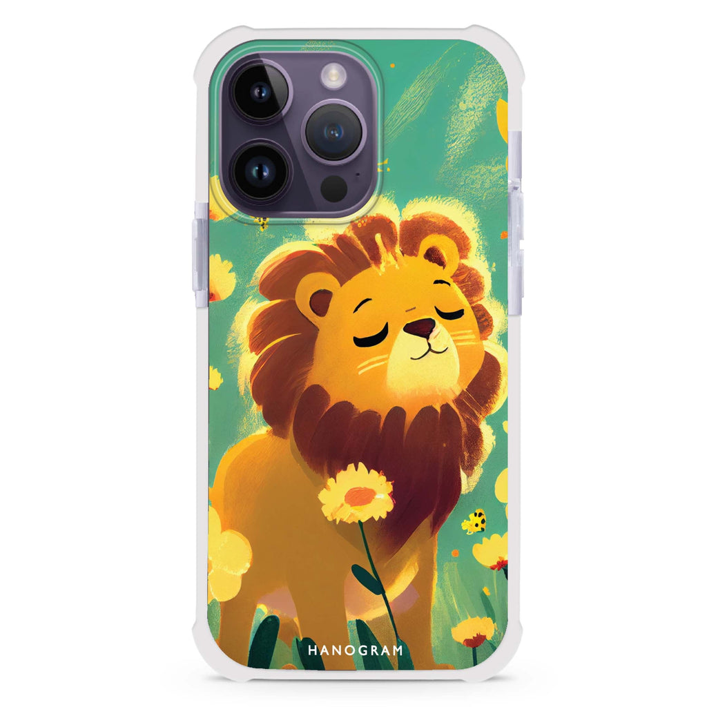 Lion in the garden 超強防摔保護殼