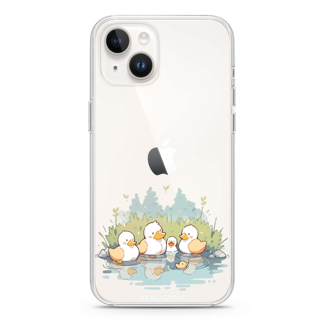 River Duck Delight iPhone 14 水晶透明保護殼