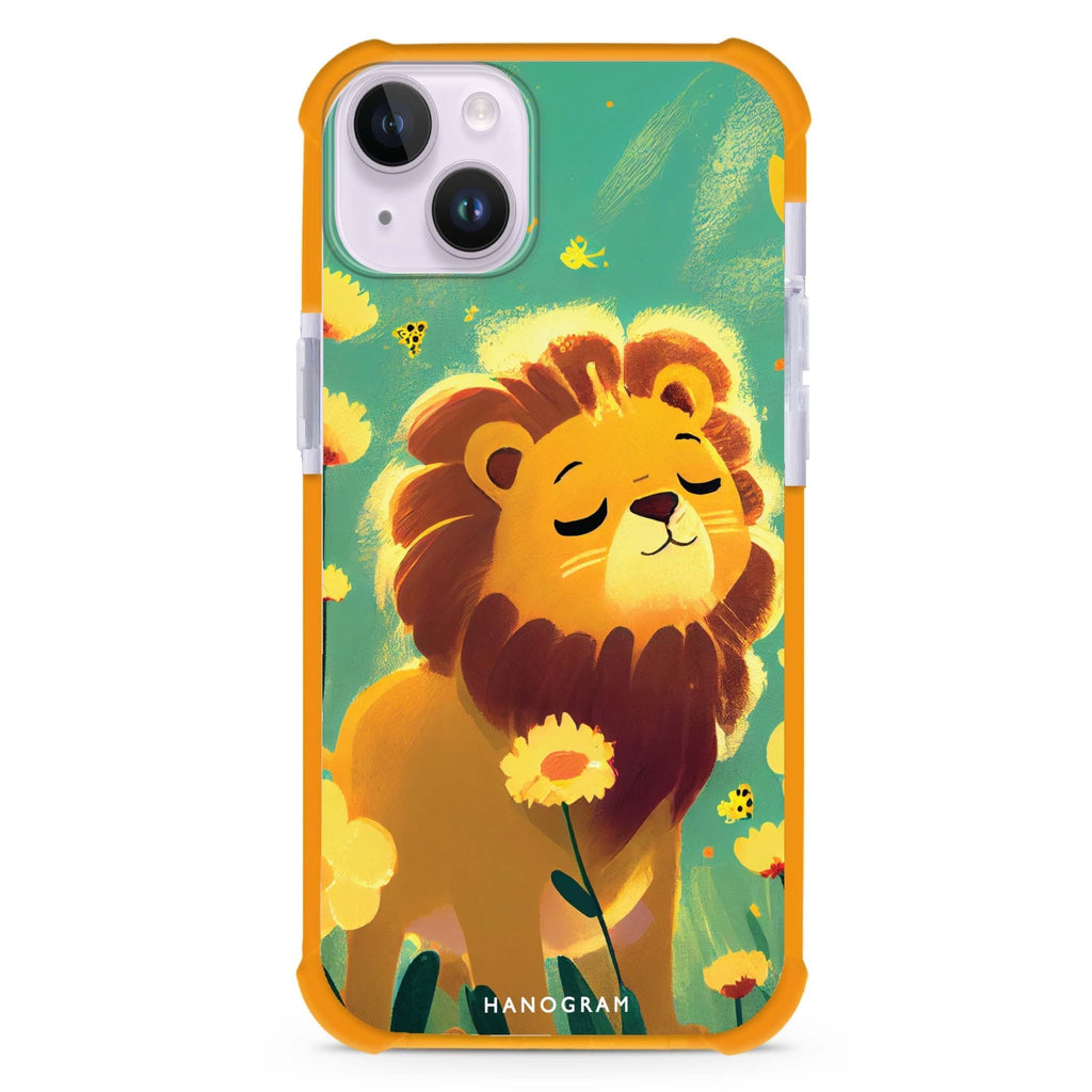 Lion in the garden 超強防摔保護殼