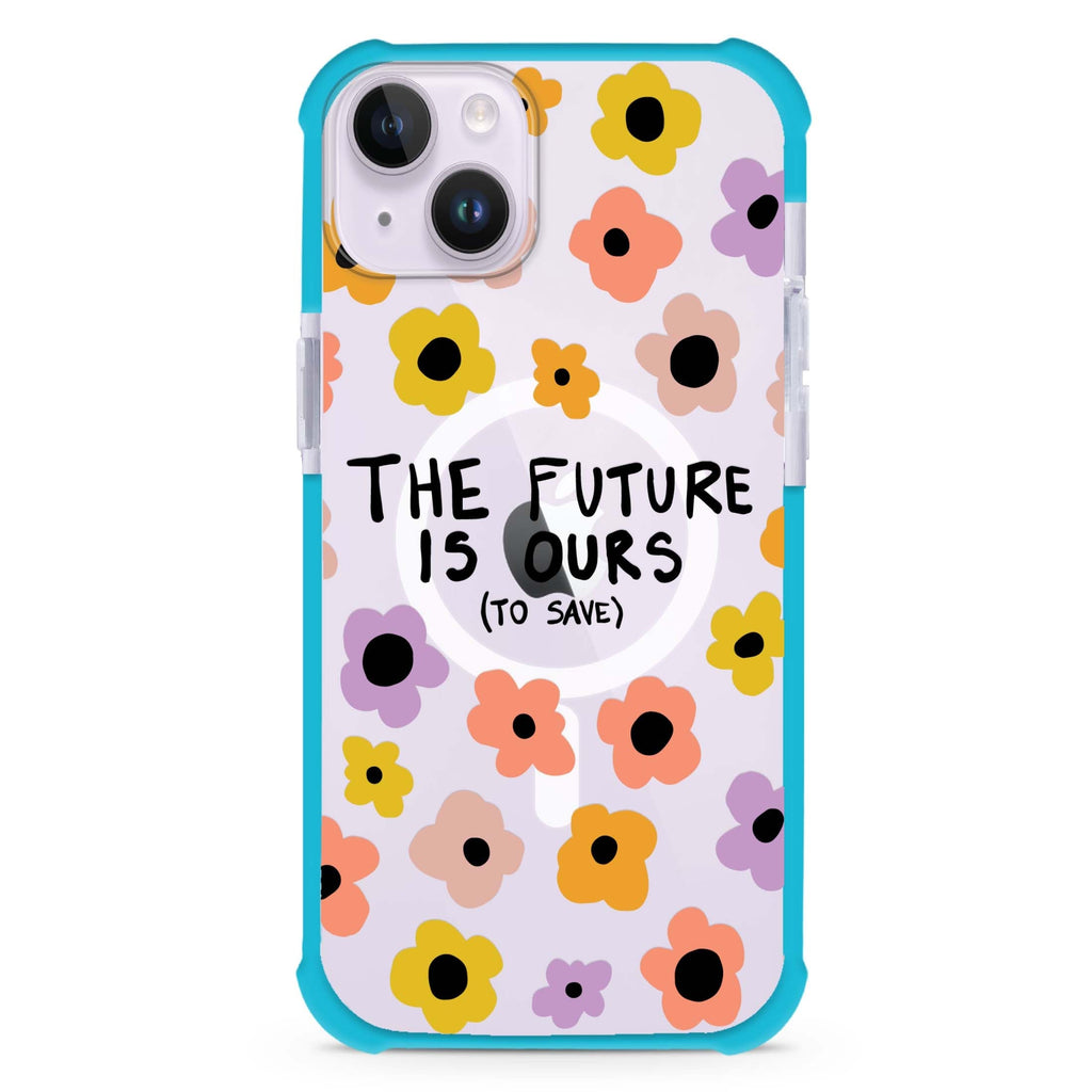 The future is OURS iPhone 15 Plus Magsafe 兼容超強防摔保護殼