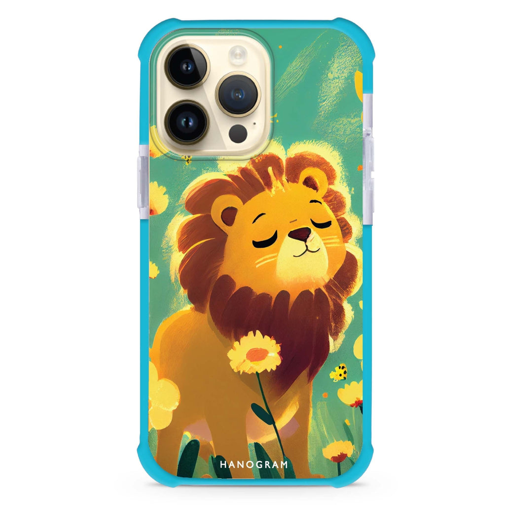 Lion in the garden iPhone Magsafe 兼容超強防摔保護殼