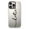 Vertical Handwritten iPhone 16 Pro & 16 Pro Max Case - Personalized and Stylish Protection