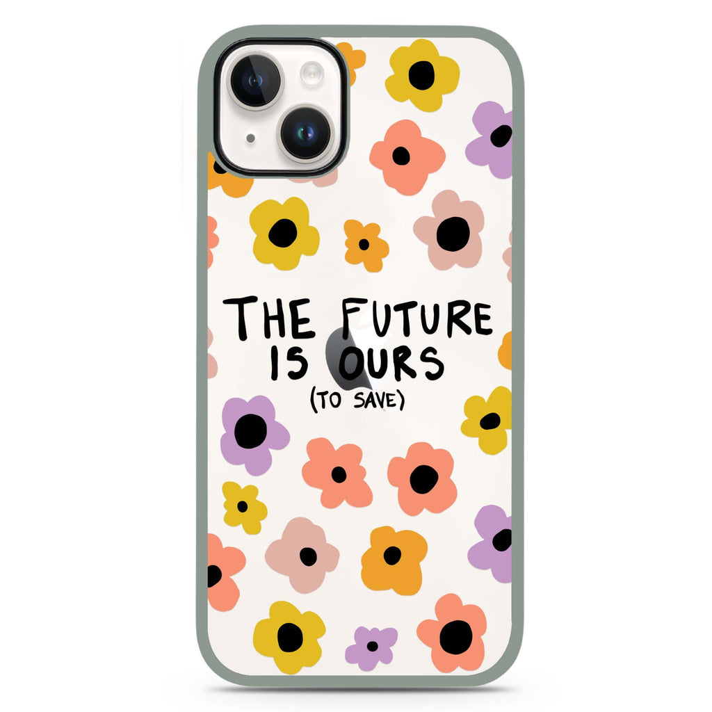 The future is OURS iPhone 15 Plus 防衝擊保護殼