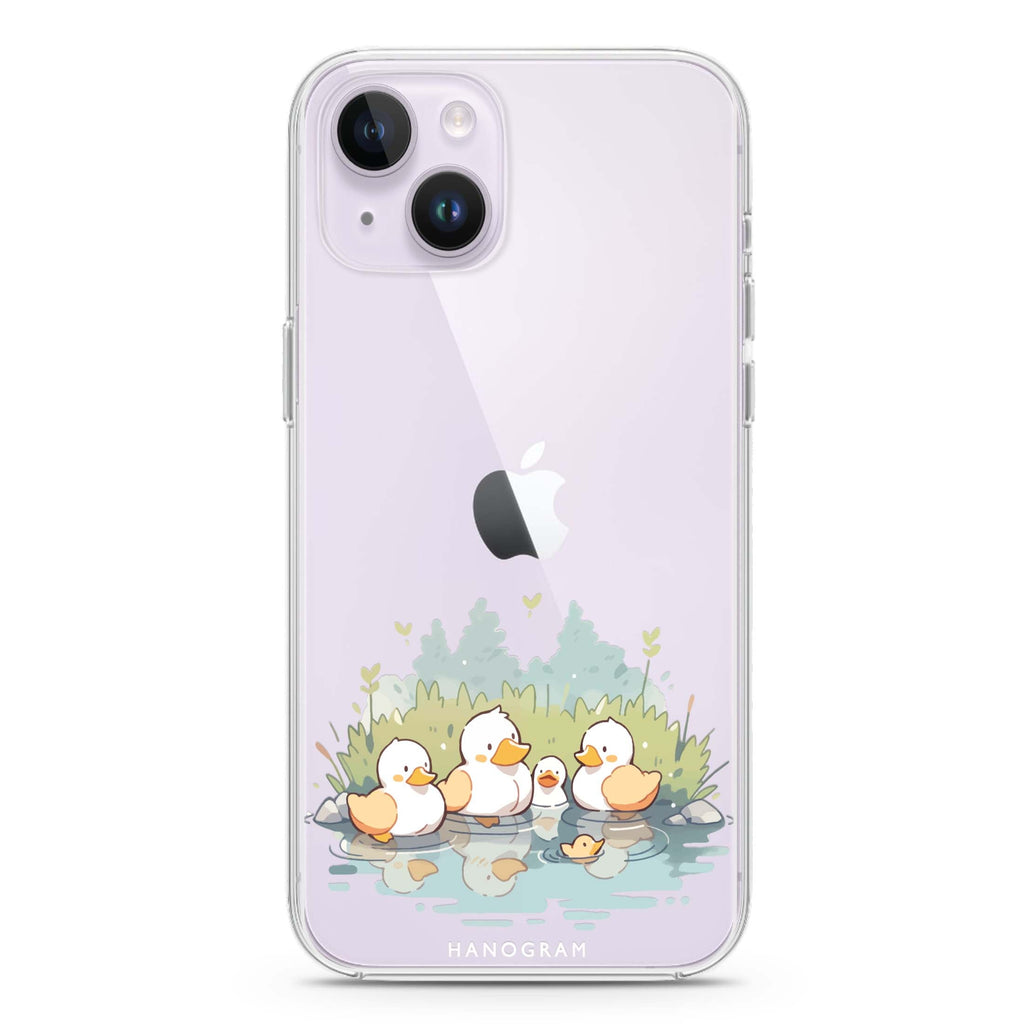 River Duck Delight iPhone 14 Plus 水晶透明保護殼