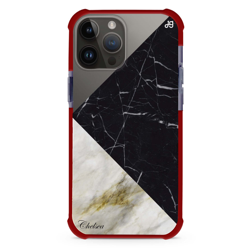 Marble Mix iPhone Magsafe 兼容超強防摔保護殼