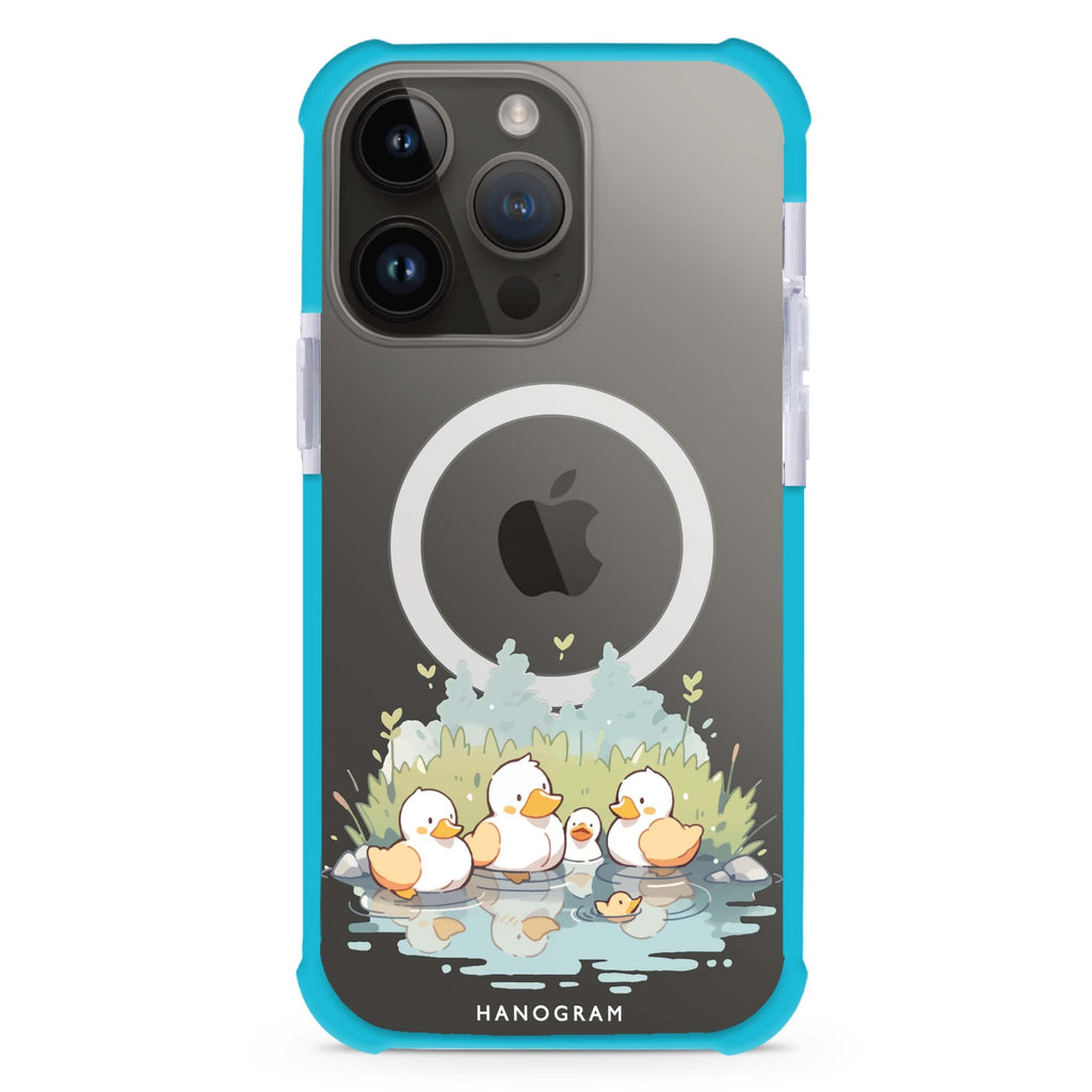 River Duck Delight iPhone Magsafe 兼容超強防摔保護殼