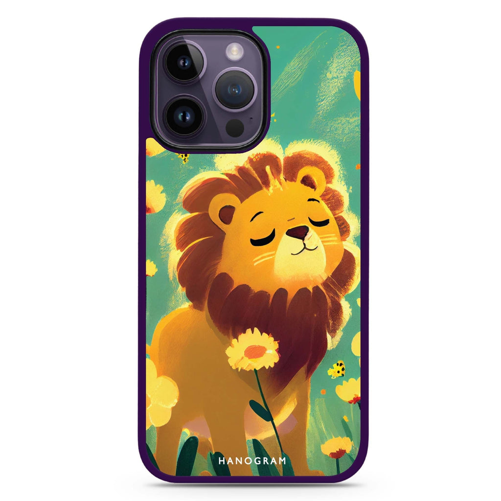 Lion in the garden 防衝擊保護殼