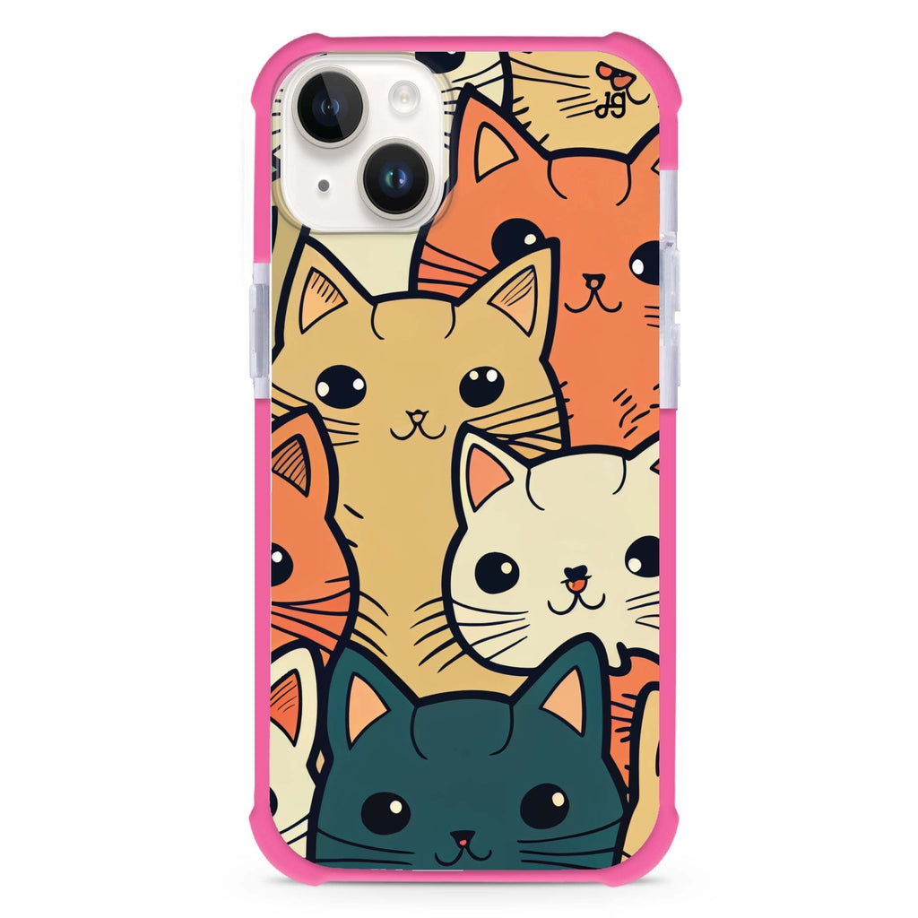 Look Cats II iPhone 15 Plus Magsafe 兼容超強防摔保護殼
