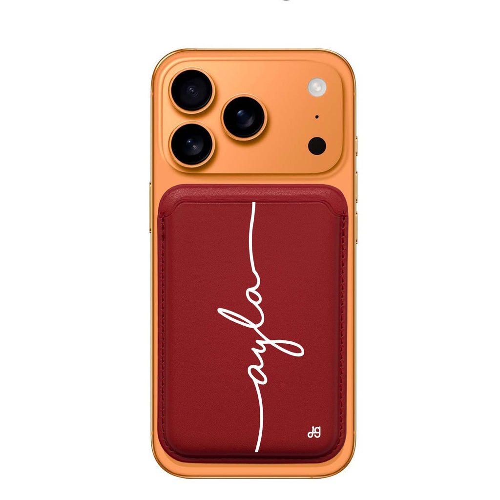 Vertical Handwritten Magsafe 卡套