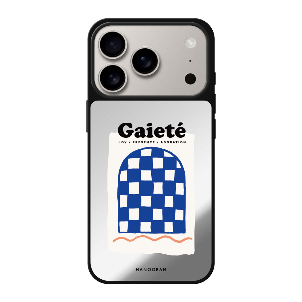 Gaieté 圖案 iPhone 17 Pro Max 鏡面手機殼主圖