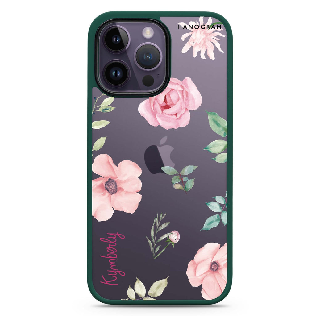 Rose Flower 防衝擊保護殼