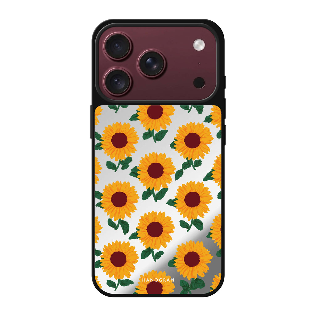 Golden Sunflowers 鏡面手機殼