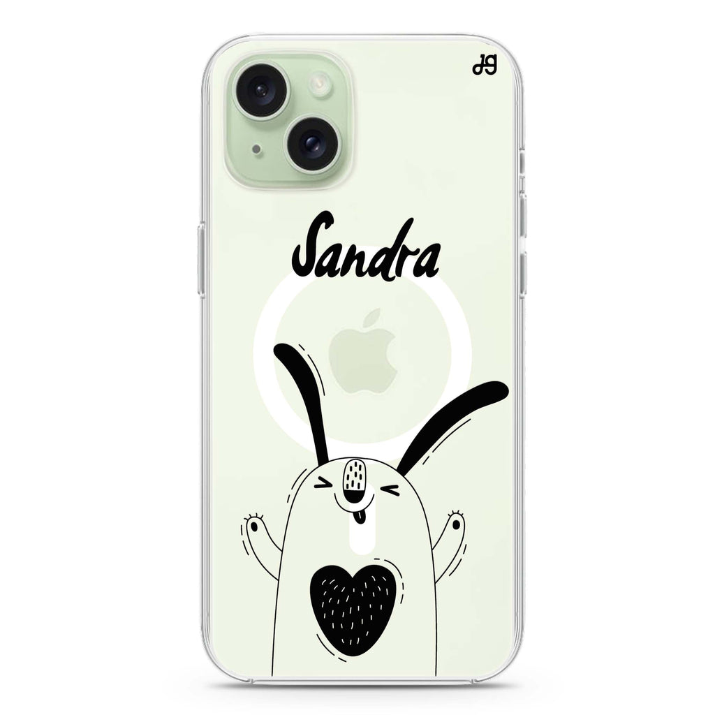 Happiness Pet iPhone 15 Plus Magsafe 兼容水晶透明保護殼
