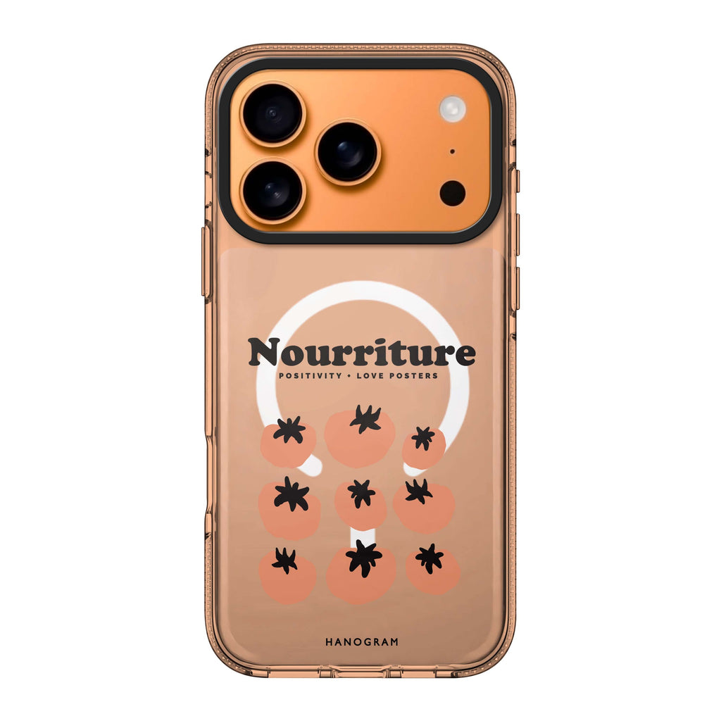 Nourriture iPhone 17 Pro Max MagSafe 水晶透明保護殼 美食圖案設計 圖1