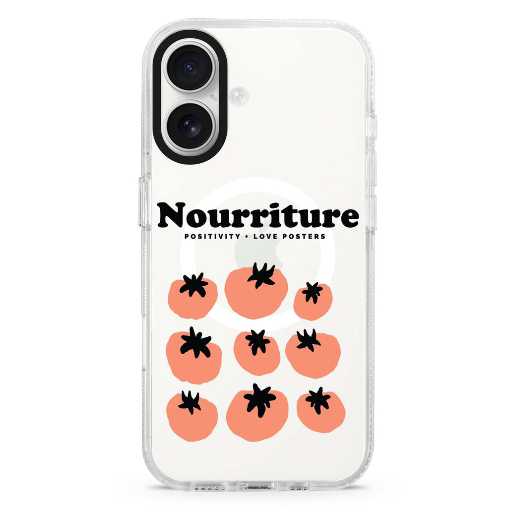 Nourriture Magsafe 兼容水晶透明保護殼