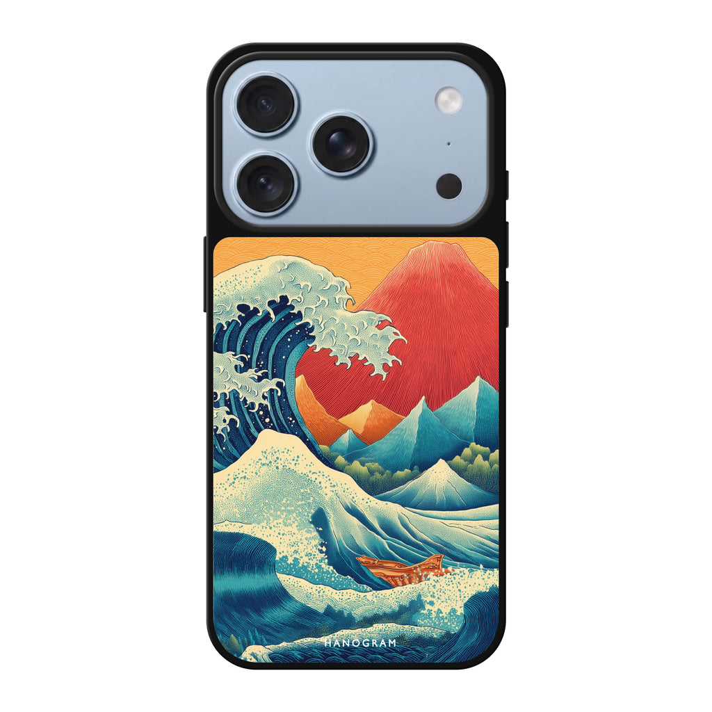 Rising Waves 鏡面手機殼