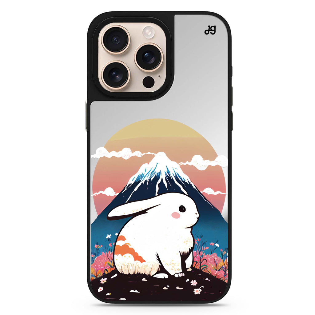 Travel Rabbit 鏡面手機殼