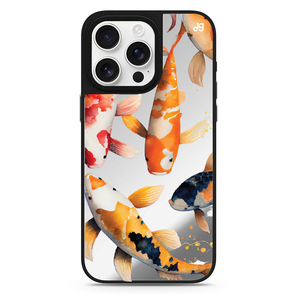 Koi fish 鏡面手機殼