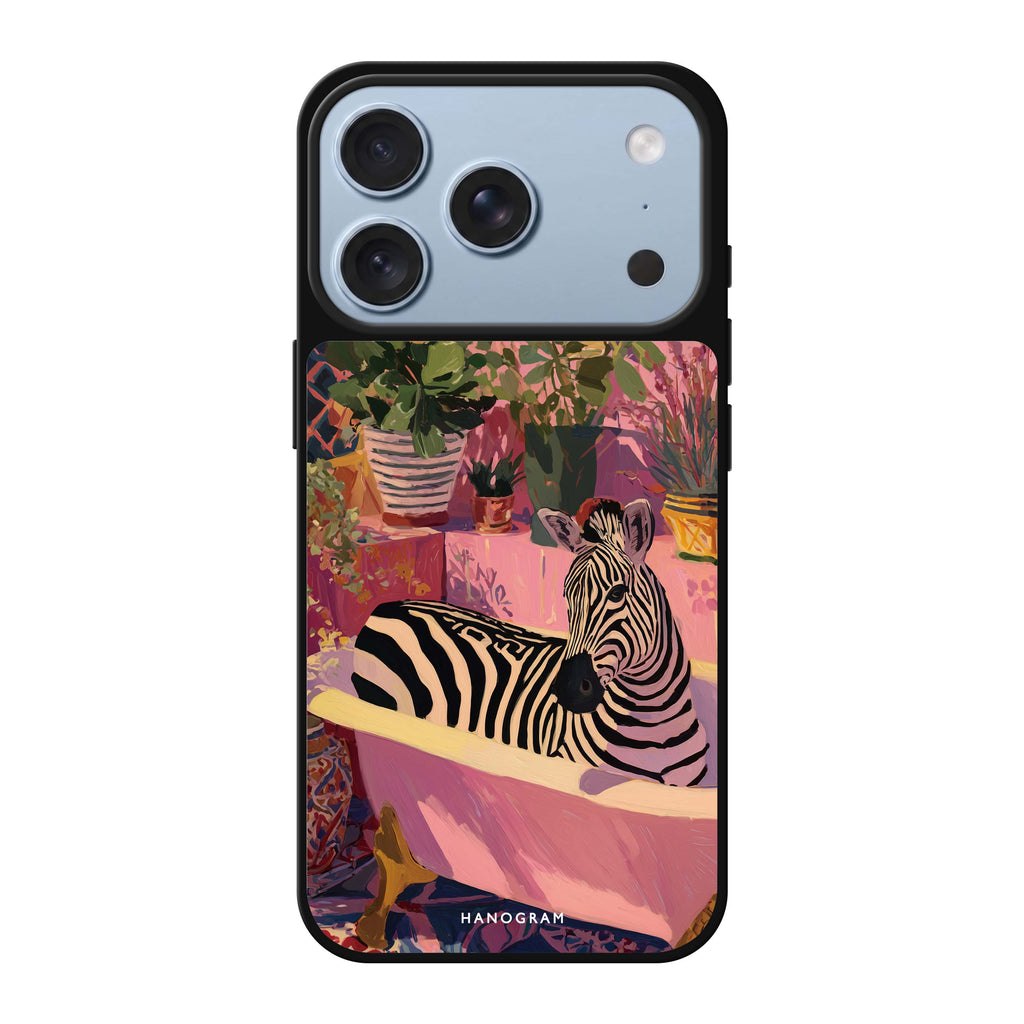 Zebra Bath 鏡面手機殼