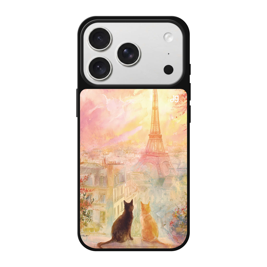 Paris Dream Cats 鏡面手機殼