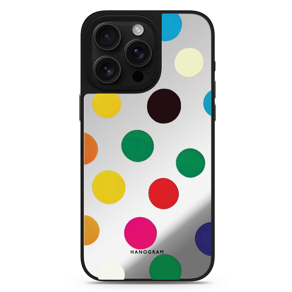 Polka Dot Pattern 鏡面手機殼
