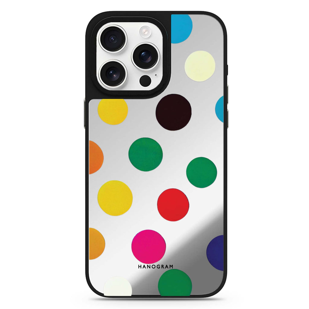 Polka Dot Pattern 鏡面手機殼
