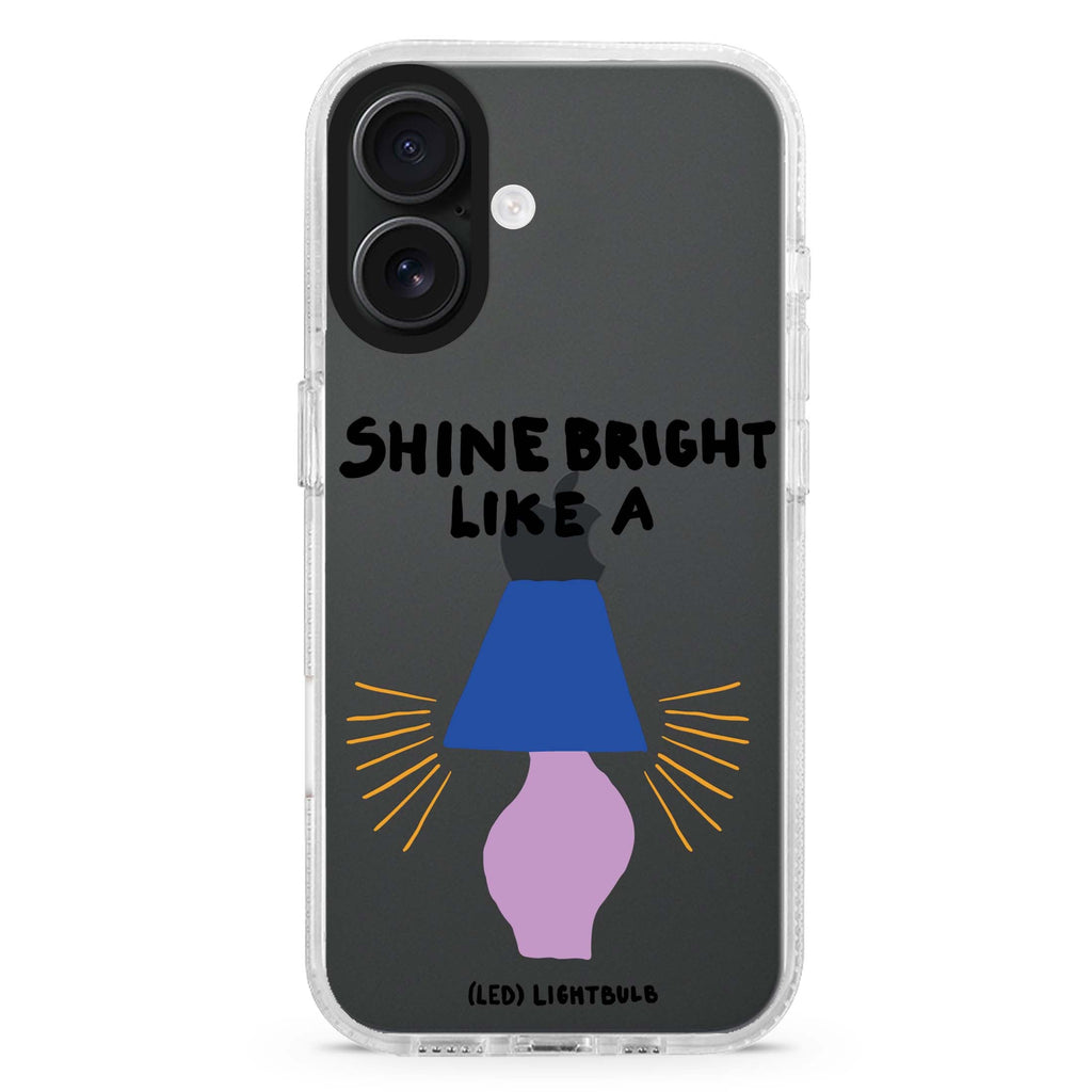 Shine Bright Like a LED 水晶透明保護殼
