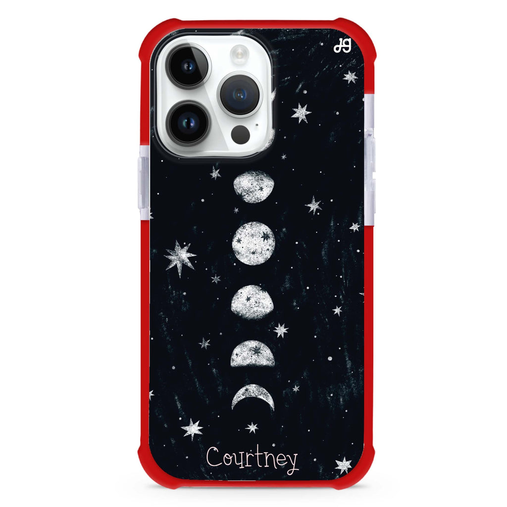 Phases of the moon iPhone Magsafe 兼容超強防摔保護殼