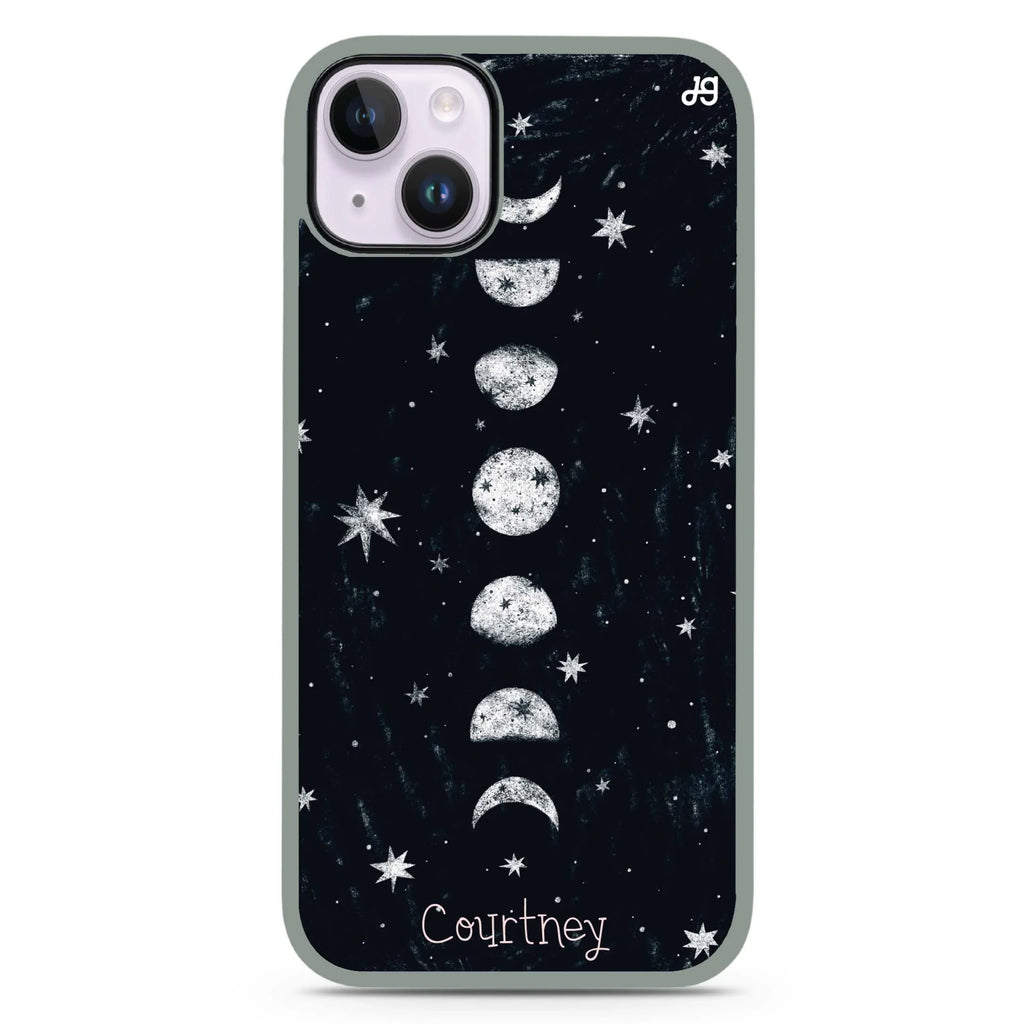 Phases of the moon iPhone 15 Plus 防衝擊保護殼