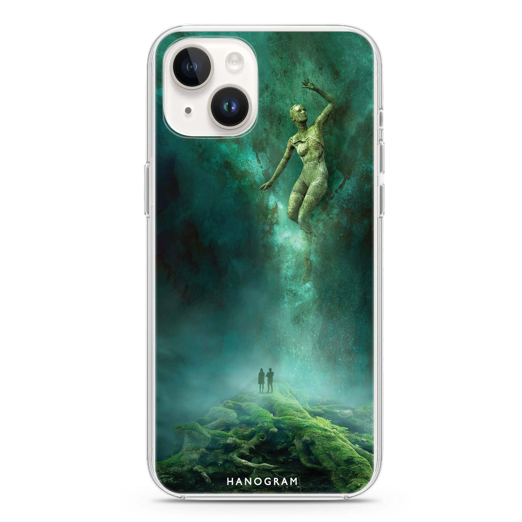 Galaxy Grace iPhone 14 Magsafe 兼容水晶透明保護殼