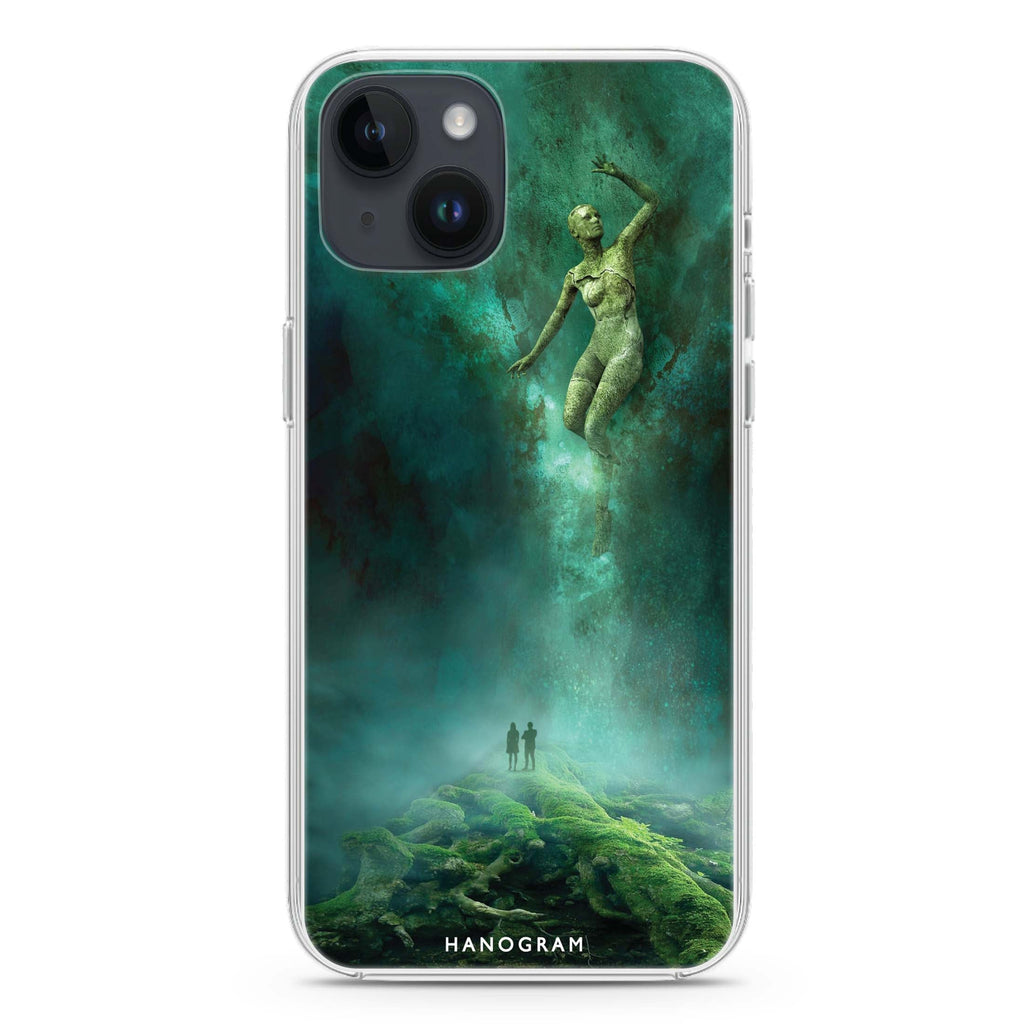 Galaxy Grace iPhone 14 Plus Magsafe 兼容水晶透明保護殼