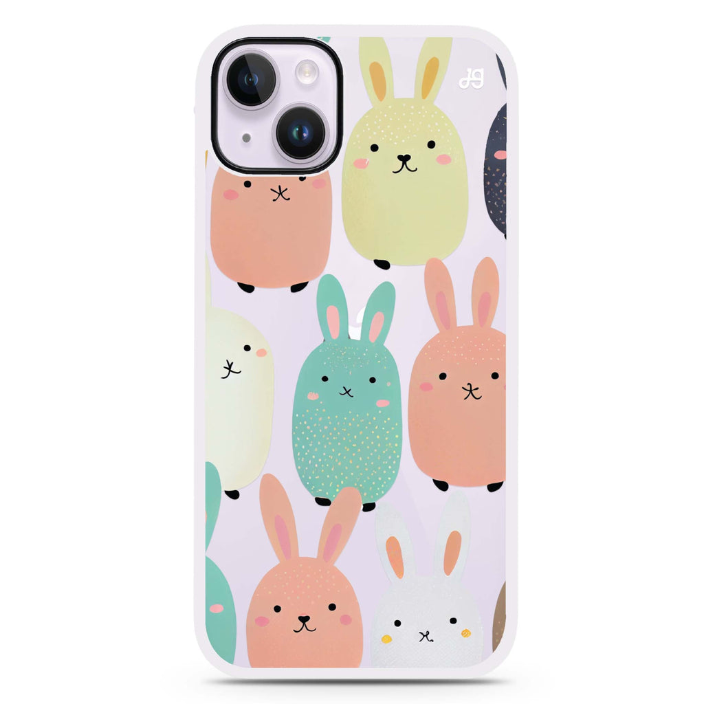Cute Bunny iPhone 15 Plus 防衝擊保護殼