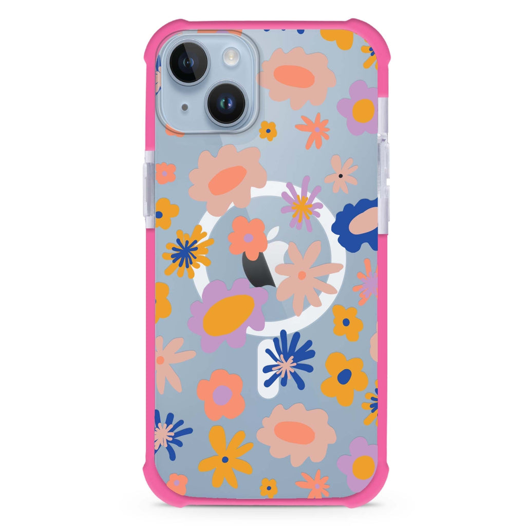 My love & pure heart iPhone 15 Plus Magsafe 兼容超強防摔保護殼
