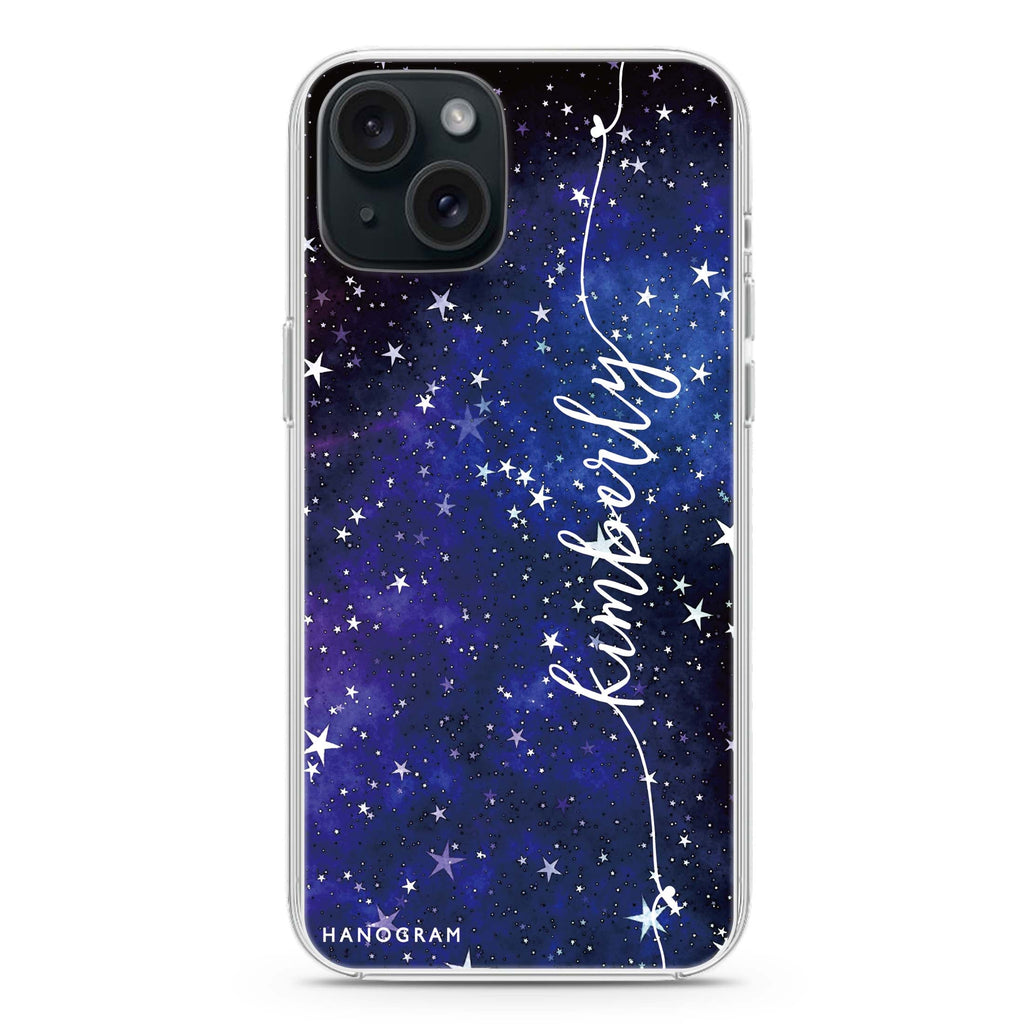Stardust iPhone 15 Plus Magsafe 兼容水晶透明保護殼