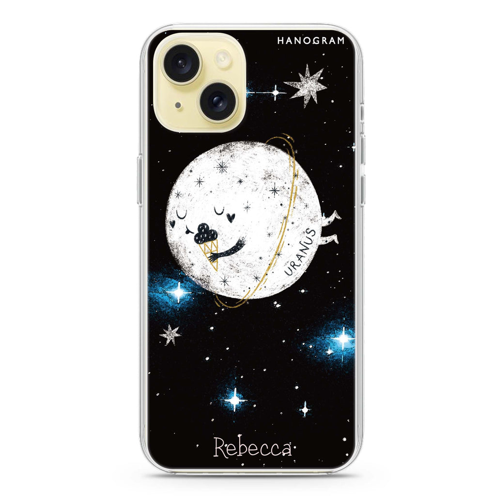 Funnt Uranus iPhone 15 水晶透明保護殼