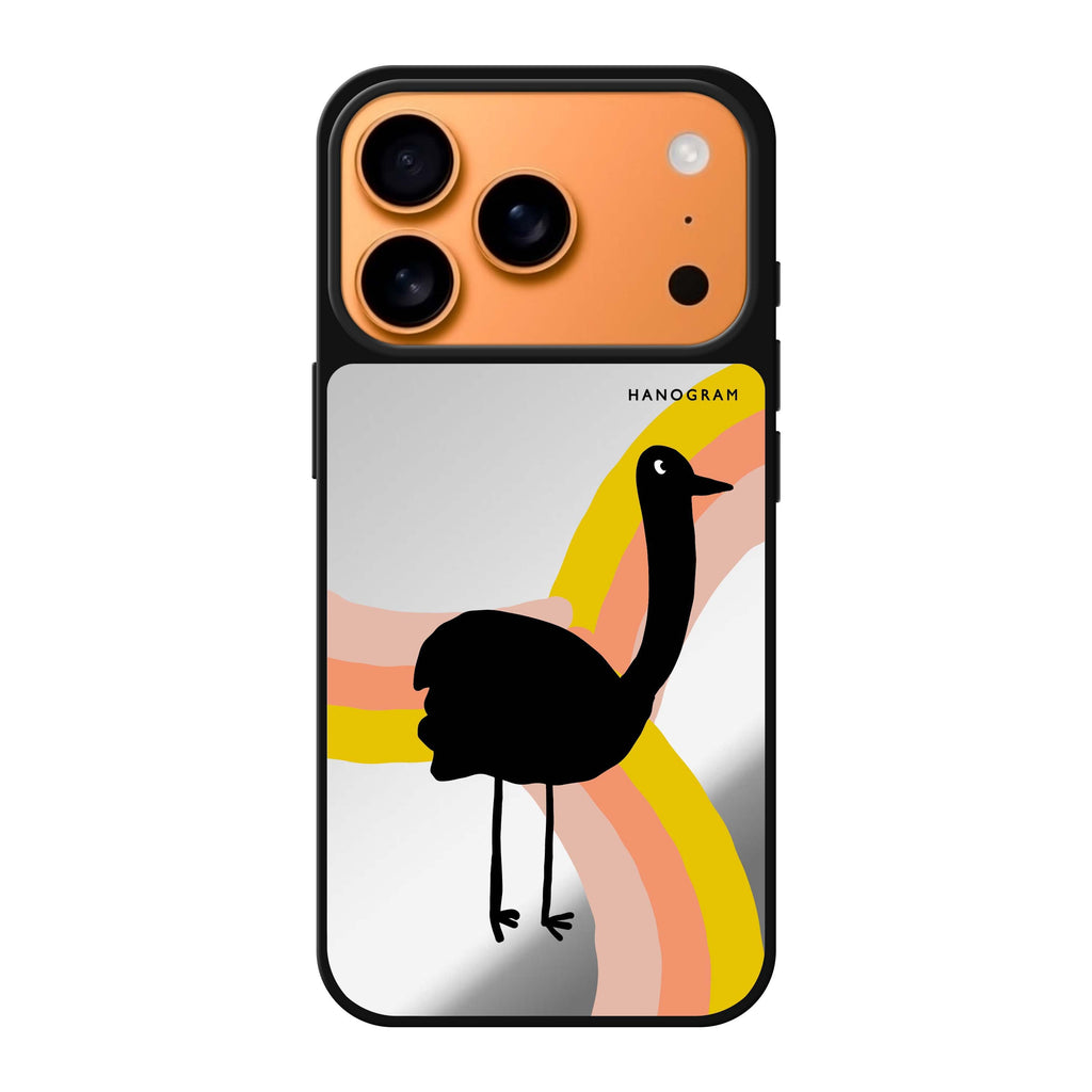 Rainbow Bird 彩色鳥類 iPhone 17 Pro Max 鏡面手機殼主圖