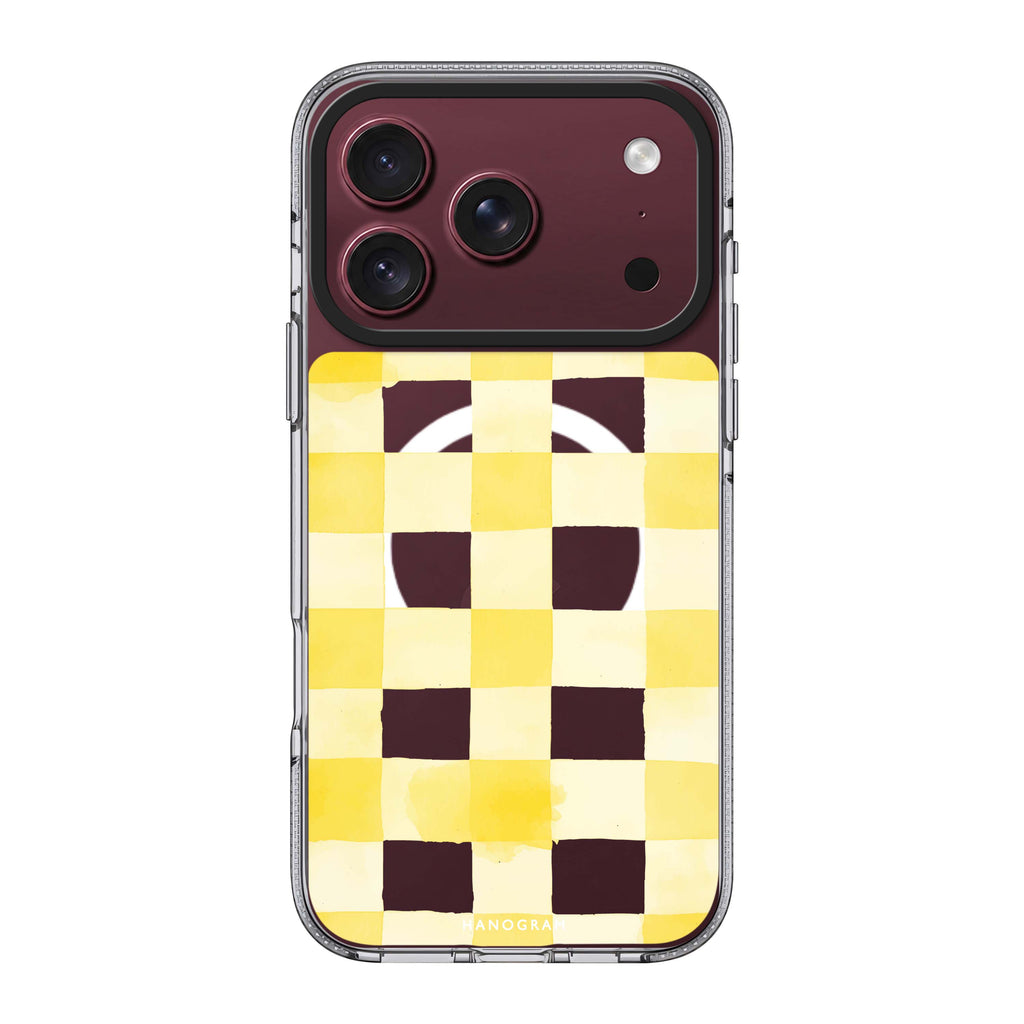 Lemon Checks 水晶透明保護殼