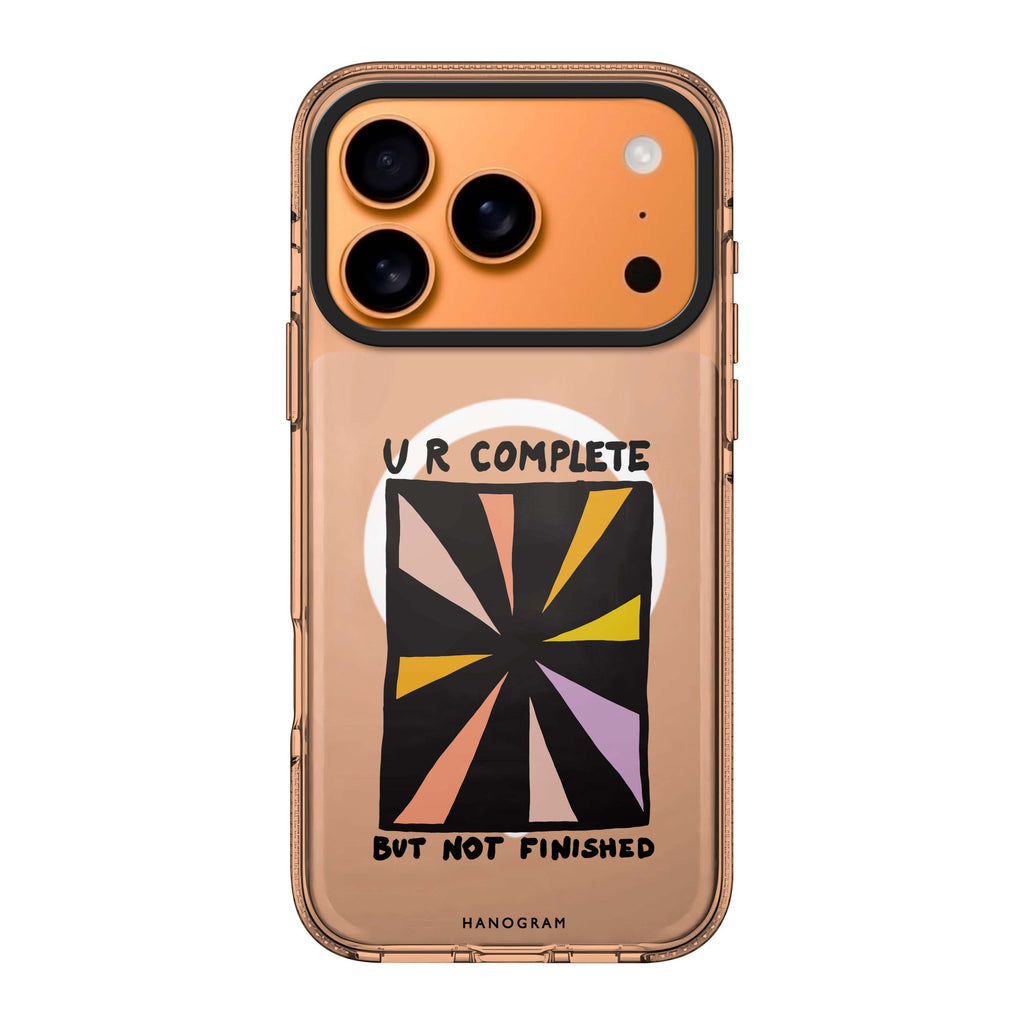 U R Complete iPhone 17 Pro Max MagSafe 水晶透明保護殼 文字設計設計 圖1