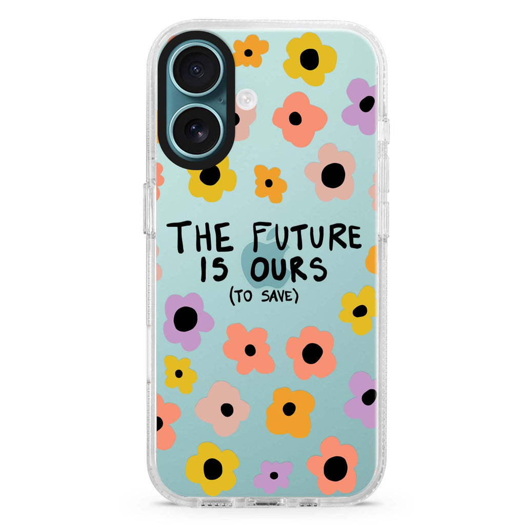 The future is OURS 水晶透明保護殼
