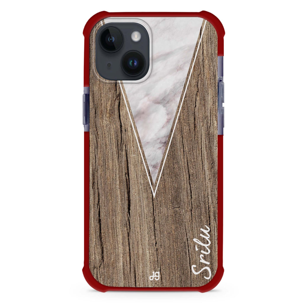 Marble & Wood II 超強防摔保護殼