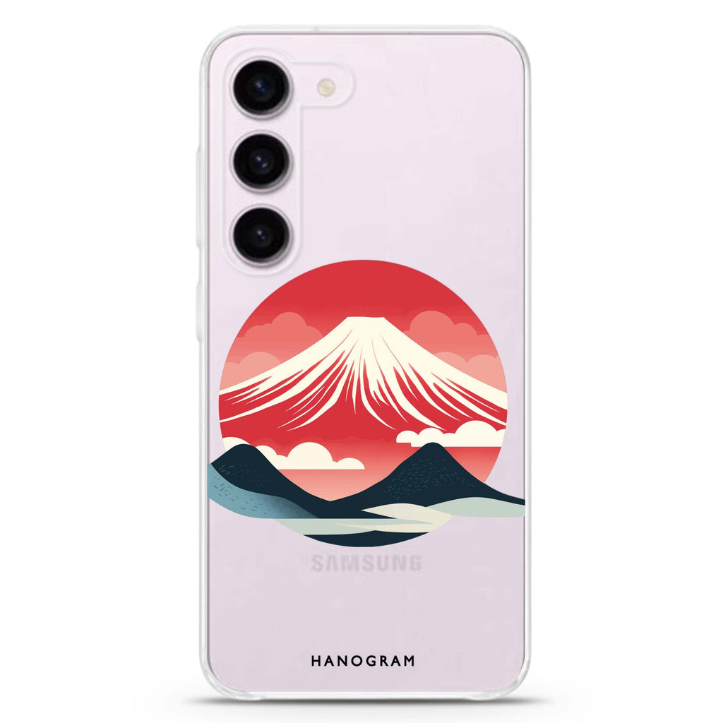 Tranquil Fuji Samsung Galaxy 水晶透明保護殼