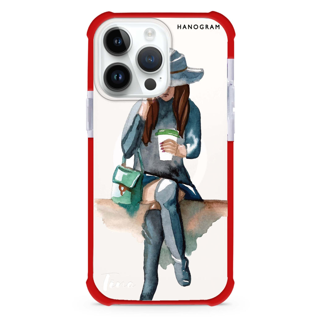 Coffee & Me iPhone Magsafe 兼容超強防摔保護殼