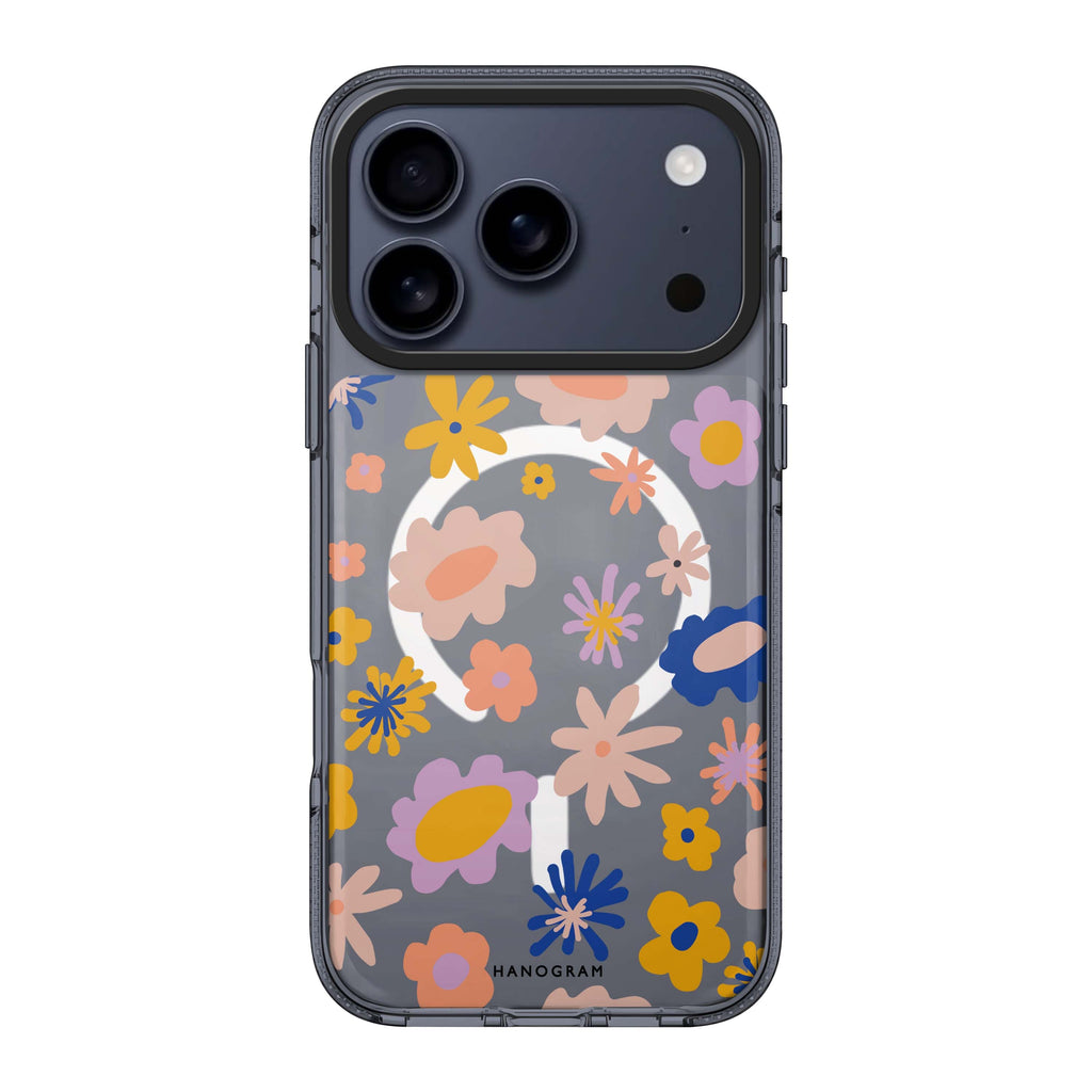 My love & pure heart iPhone 17 Pro Max MagSafe 水晶透明保護殼 情人節設計設計 圖1