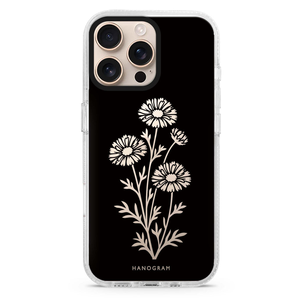 Chalk Daisy Stems 水晶透明保護殼