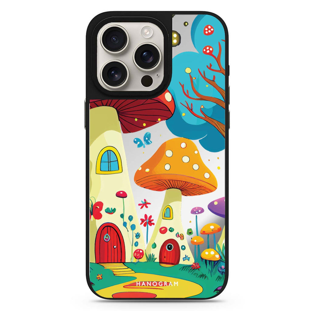 Mushroom Art 鏡面手機殼